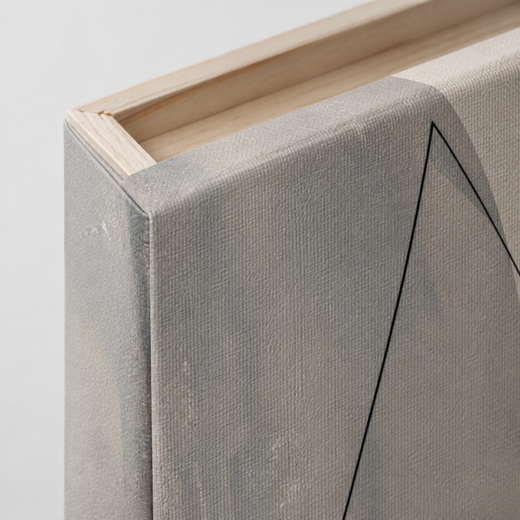An Ink Afternoon | Canvas — edge close-up