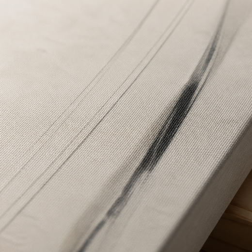 One Loose Loop | Canvas — surface close-up