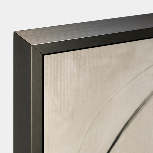 One Loose Loop | Metal Framed — edge close-up