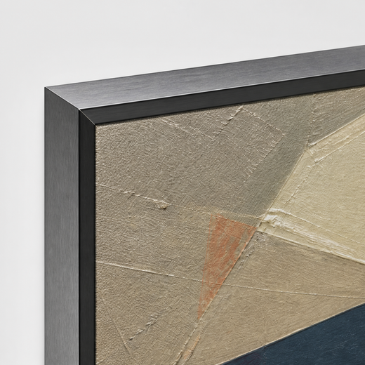 An Angle of Plum | Metal Framed — edge close-up