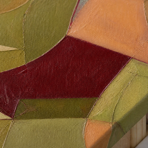 A Table of Shapes | Canvas — surface close-up