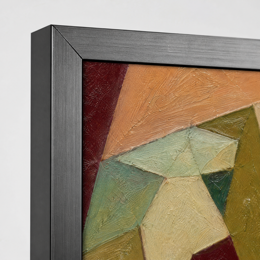 A Table of Shapes | Metal Framed — edge close-up
