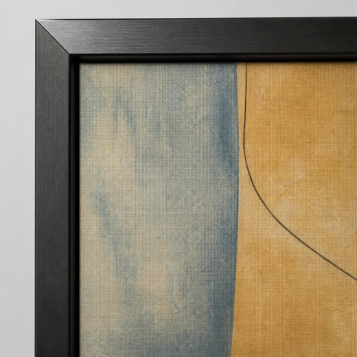 Interlocking Forms | Metal Framed — edge close-up