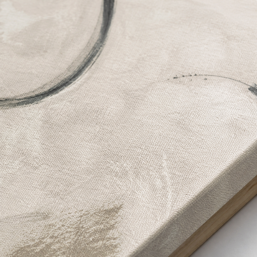 Almost a Circle | Canvas — surface close-up