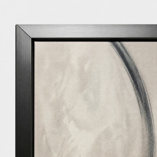 Almost a Circle | Metal Framed — edge close-up