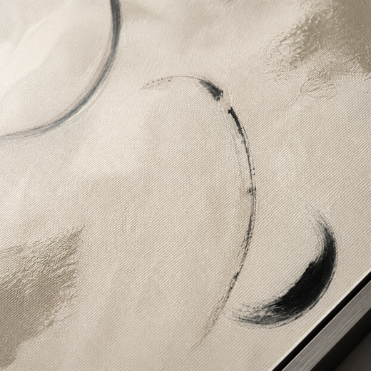 Almost a Circle | Metal Framed — surface close-up