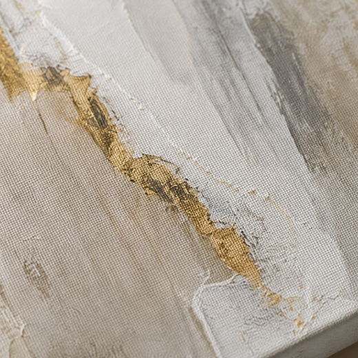 Whitewashed | Canvas — surface close-up