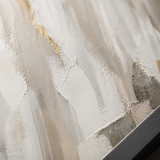 Whitewashed | Metal Framed — surface close-up