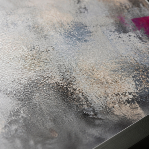 Nearly Gone | Metal Framed — surface close-up