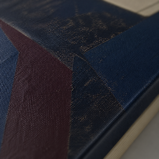 Pieces of Midnight | Canvas — surface close-up