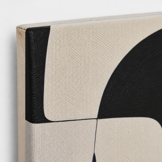 Easy Curves | Canvas — edge close-up