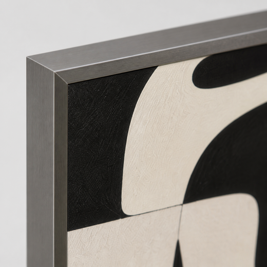Easy Curves | Metal Framed — edge close-up