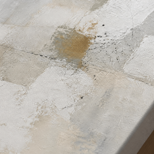 Almost White | Canvas — surface close-up