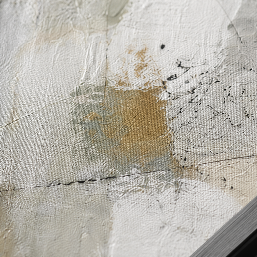 Almost White | Metal Framed — surface close-up