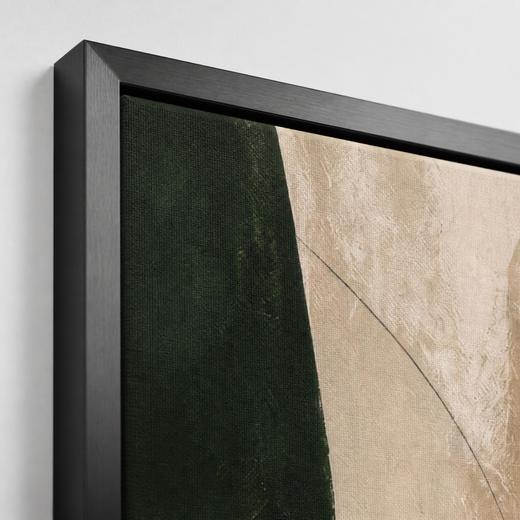 Green in Good Company | Metal Framed — edge close-up