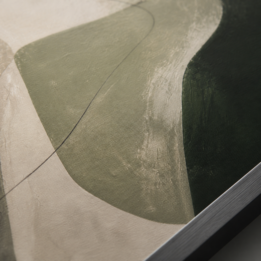 Green in Good Company | Metal Framed — surface close-up