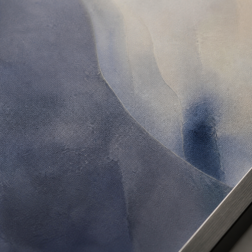 Quiet Monument | Metal Framed — surface close-up