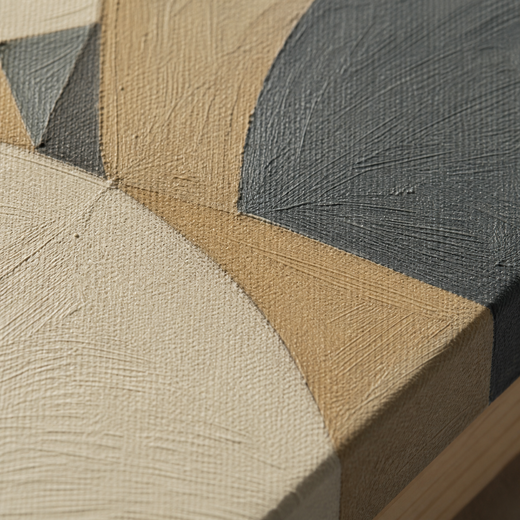 Breakfast Shapes | Canvas — surface close-up