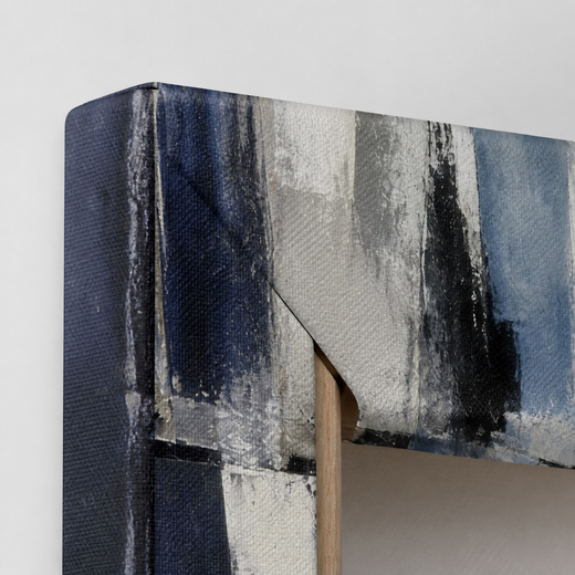 Reflected Skyline | Canvas — edge close-up