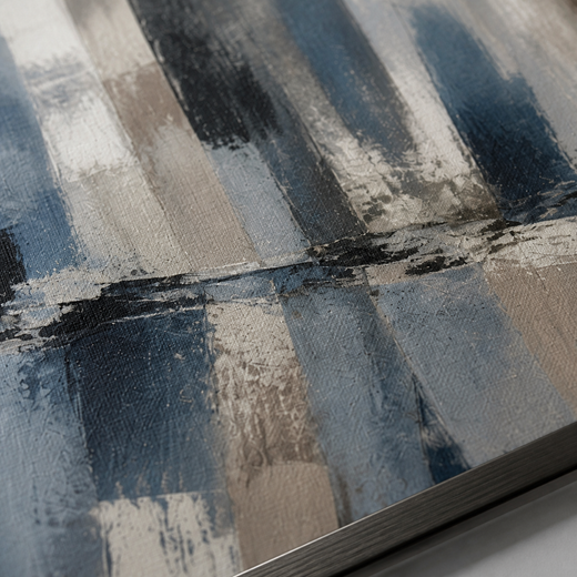 Reflected Skyline | Metal Framed — surface close-up