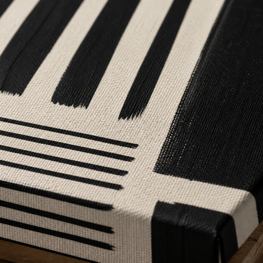 Line by Line | Canvas — surface close-up