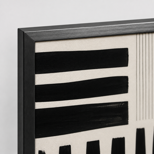 Line by Line | Metal Framed — edge close-up