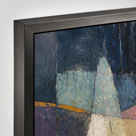 Small Gatherings | Metal Framed — edge close-up