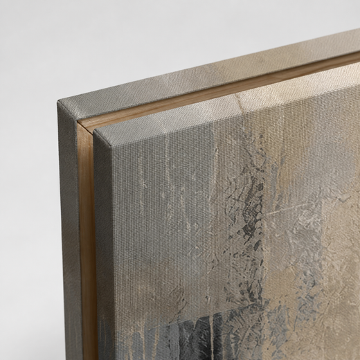 A Little Ochre Light | Canvas — edge close-up