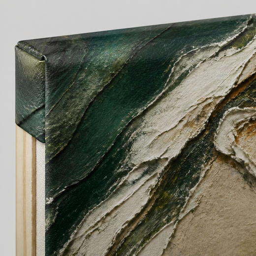 Tidal Fault | Canvas — edge close-up