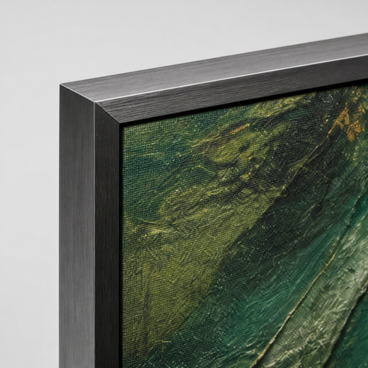 Tidal Fault | Metal Framed — edge close-up