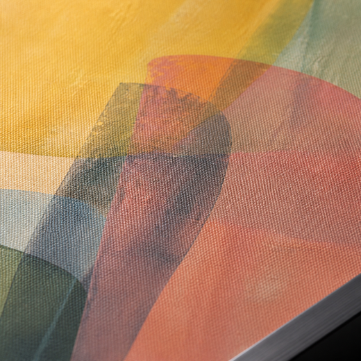 Sun Through Colour | Metal Framed — surface close-up