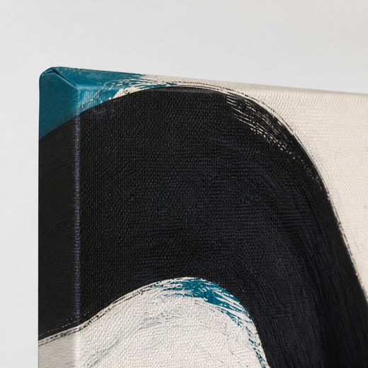 Turn Toward Yellow | Canvas — edge close-up