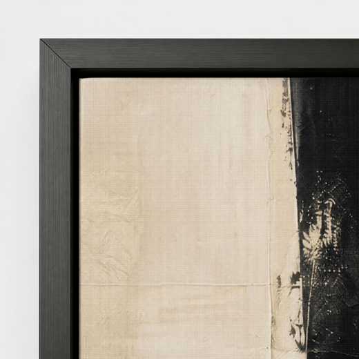 Two Presences | Metal Framed — edge close-up