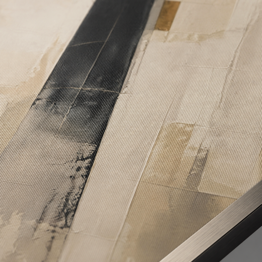Two Presences | Metal Framed — surface close-up