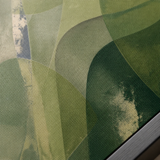 Veiled Hills | Metal Framed — surface close-up