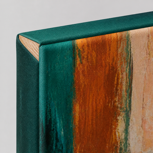 Colour Columns | Canvas — edge close-up