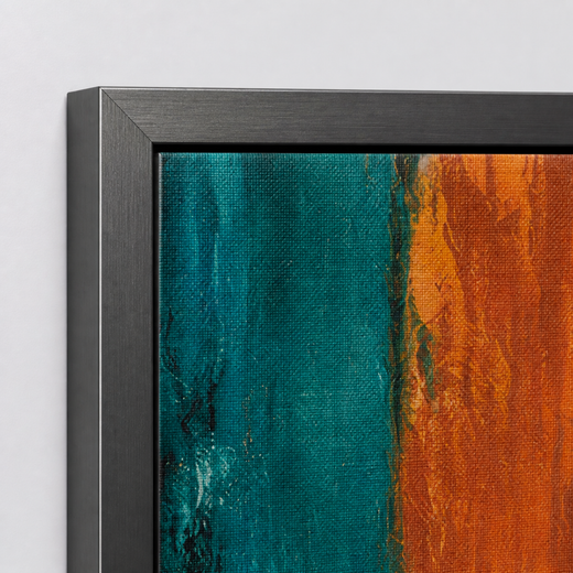Colour Columns | Metal Framed — edge close-up
