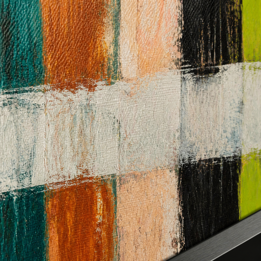 Colour Columns | Metal Framed — surface close-up