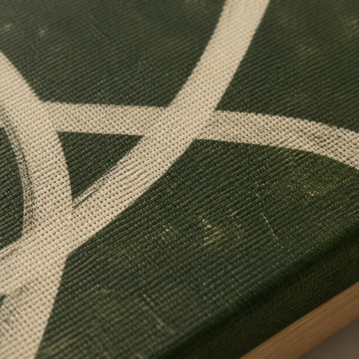 The Wandering Line | Canvas — surface close-up