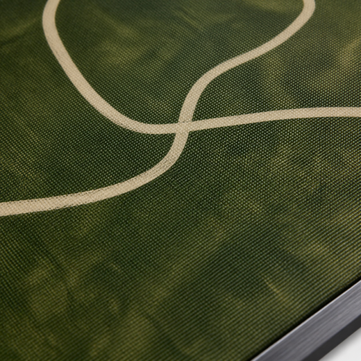 The Wandering Line | Metal Framed — surface close-up