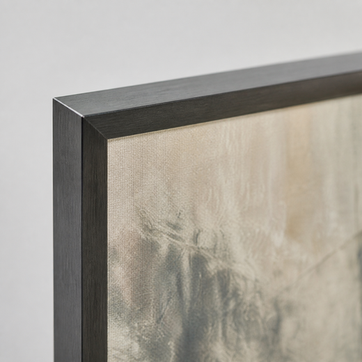 Across the Grey | Metal Framed — edge close-up