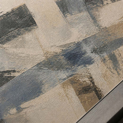 Across the Grey | Metal Framed — surface close-up