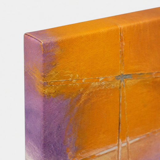 Wet Light | Canvas — edge close-up