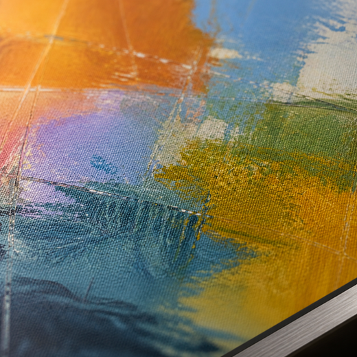 Wet Light | Metal Framed — surface close-up