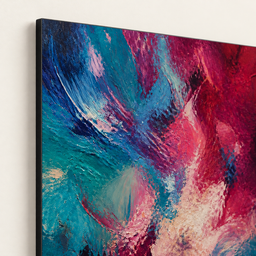 Electric Weather | Foam Print — edge close-up