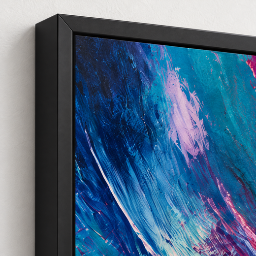 Electric Weather | Metal Framed — edge close-up