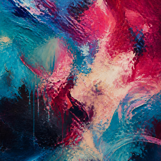 Electric Weather | Metal Framed — surface close-up