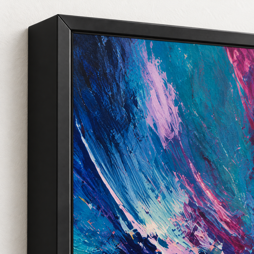 Electric Weather | Metal Framed — edge close-up