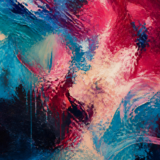 Electric Weather | Metal Framed — surface close-up