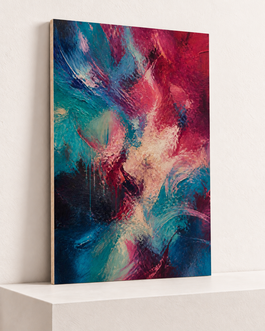 Electric Weather | Wood Print